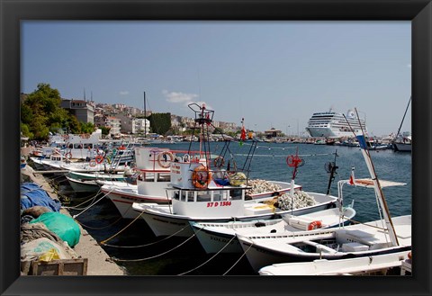 Framed Turkey, Paphlagonia, Sinop, Black Sea port Print