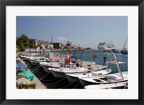 Framed Turkey, Paphlagonia, Sinop, Black Sea port Print