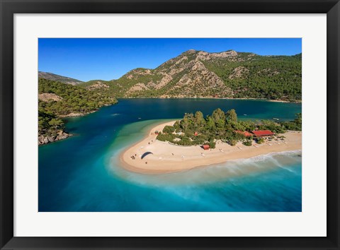 Framed Oludeniz, Fethiye, Turkey Print