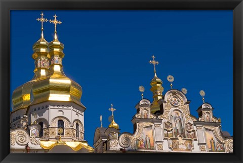 Framed Perchersk Lavra Church, Kiev, Ukraine Print