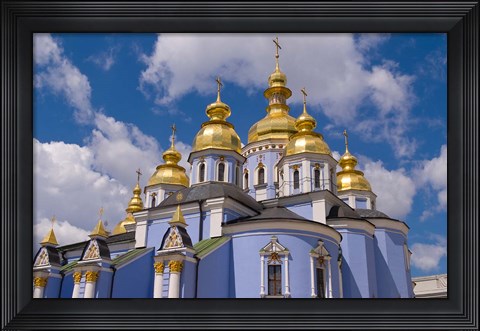 Framed St Michaels Cathedral, Kiev, Ukraine Print