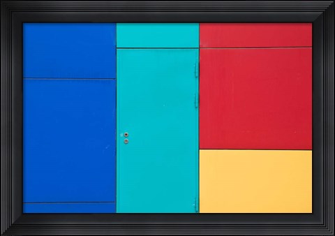 Framed Children&#39;s City Museum, Dubai, UAE Print
