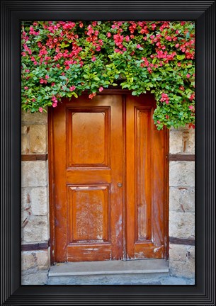 Framed Doorway in Antalya, Turkey Print
