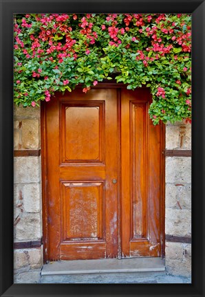 Framed Doorway in Antalya, Turkey Print