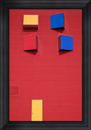 Framed UAE, Dubai, Children&#39;s City Museum, Creekside Park Print