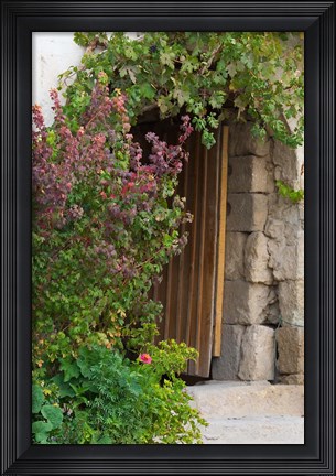 Framed Doorway in Small Village in Cappadoccia, Turkey Print