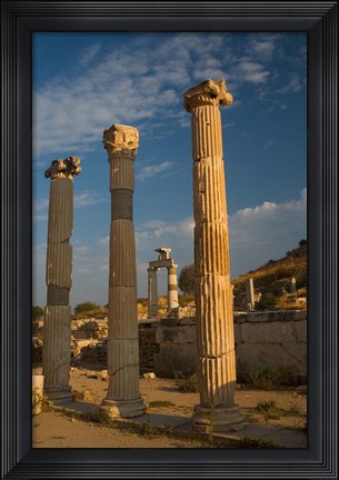 Framed Ruins of Roman Times, Ephesus, Turkey Print