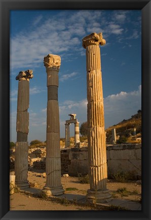 Framed Ruins of Roman Times, Ephesus, Turkey Print