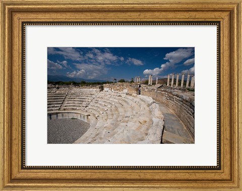 Framed Theater in the Round, Aphrodisias, Turkey Print