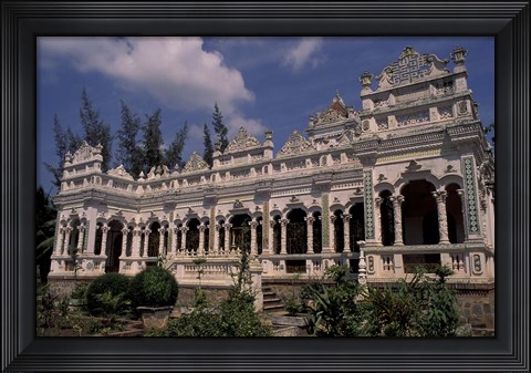 Framed Mytho Church and Bishopric, Vietnam Print