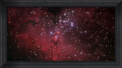 Framed Eagle Nebula Print