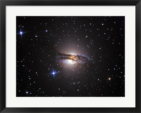 Framed Lenticular Galaxy Centaurus A Print