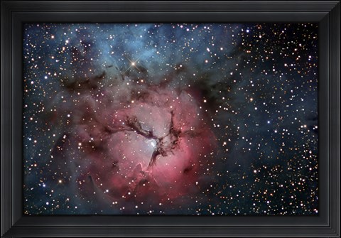 Framed Trifid Nebula Print