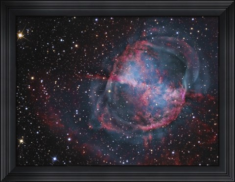 Framed Close up of The Dumbbell Nebula Print