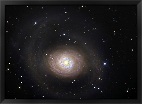 Framed Messier 94, A Spiral Galaxy in the Constellation Canes Venatici Print