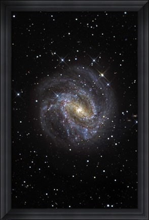 Framed Southern Pinwheel Galaxy Print