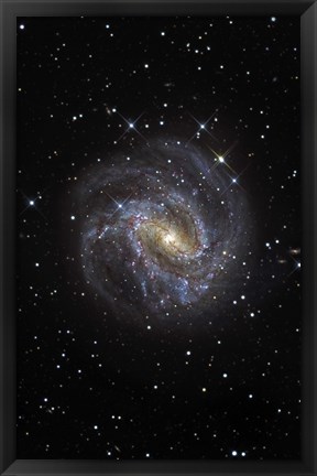 Framed Southern Pinwheel Galaxy Print