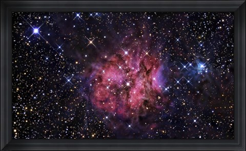 Framed Cocoon Nebula Print