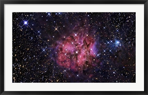 Framed Cocoon Nebula Print