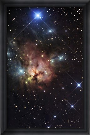 Framed Northern Trifid Nebula Print