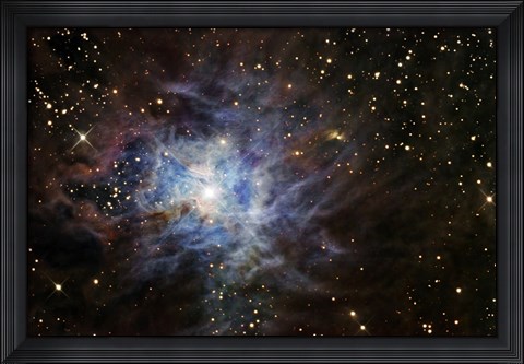 Framed Iris Nebula Print