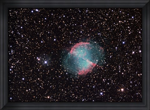 Framed Dumbbell Nebula Print