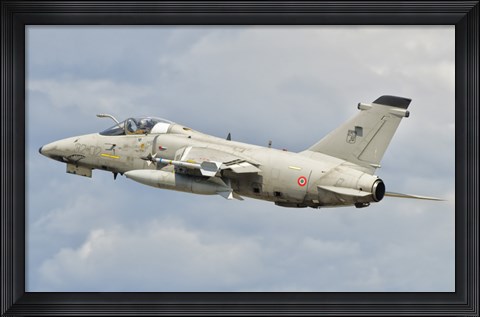 Framed Italian Air Force AMX fighter aircraft Print