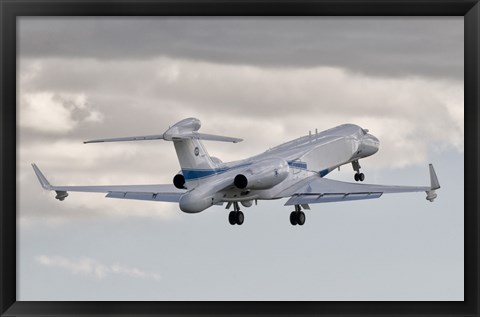 Framed Gulfstream G550 Eitam of the Israeli Air Force Print