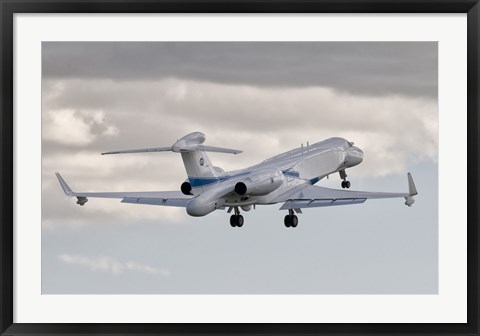 Framed Gulfstream G550 Eitam of the Israeli Air Force Print