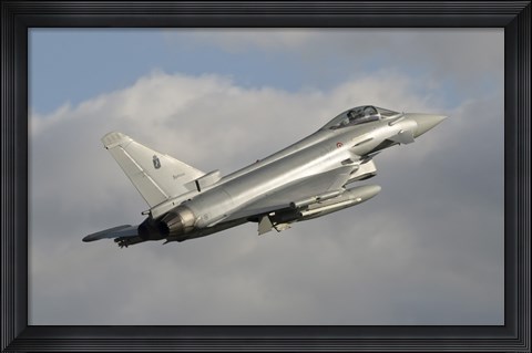 Framed Eurofighter 2000 Typhoon of the Italian Air Force Print