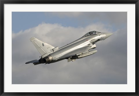Framed Eurofighter 2000 Typhoon of the Italian Air Force Print