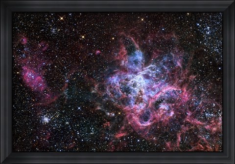 Framed Tarantula Nebula Print