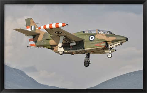 Framed T-2 Buckeye of the Hellenic Air Force at Kalamata Air Base, Greece Print