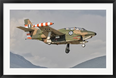 Framed T-2 Buckeye of the Hellenic Air Force at Kalamata Air Base, Greece Print