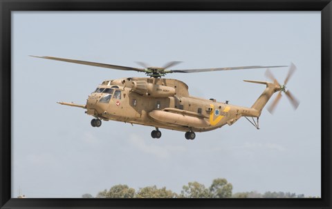 Framed Sikorsky CH-53 Yasur of the Israeli Air Force Print
