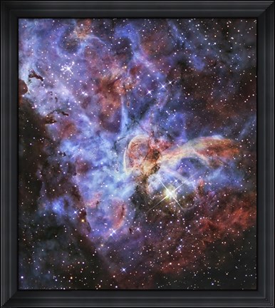 Framed Carina Nebula Print