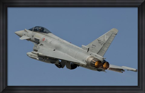 Framed Eurofighter F-2000 of the Italian Air Force Print