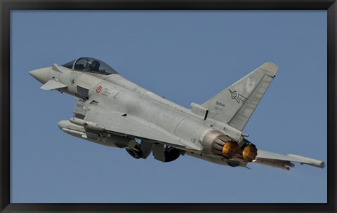 Framed Eurofighter F-2000 of the Italian Air Force Print