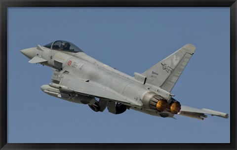 Framed Eurofighter F-2000 of the Italian Air Force Print