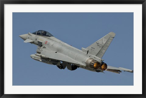 Framed Eurofighter F-2000 of the Italian Air Force Print