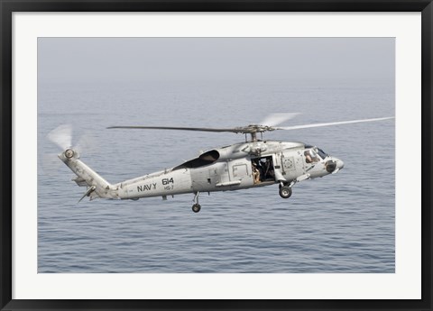 Framed SH-60F Seahawk Print