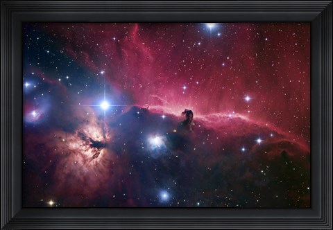 Framed Horsehead Nebula Print