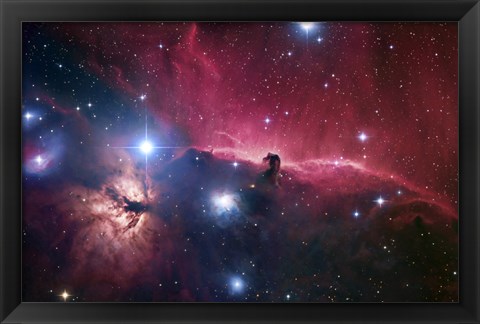 Framed Horsehead Nebula Print