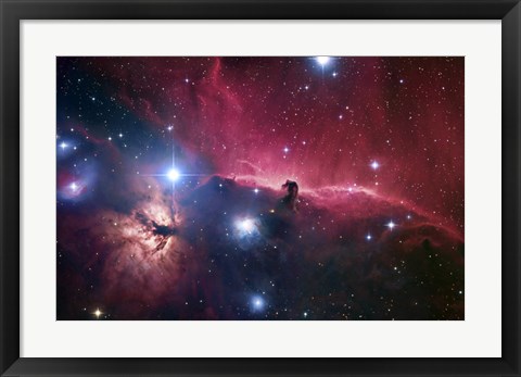 Framed Horsehead Nebula Print