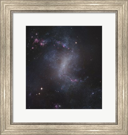 Framed Starburst Galaxy Print