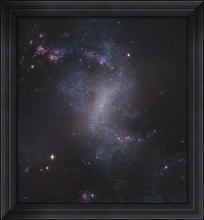 Framed Starburst Galaxy Print