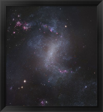 Framed Starburst Galaxy Print