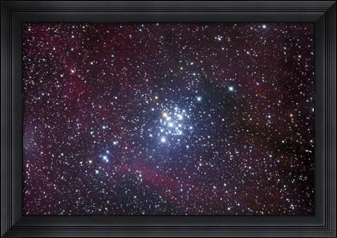 Framed Open Cluster in Carina Print