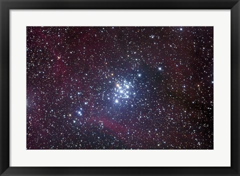 Framed Open Cluster in Carina Print