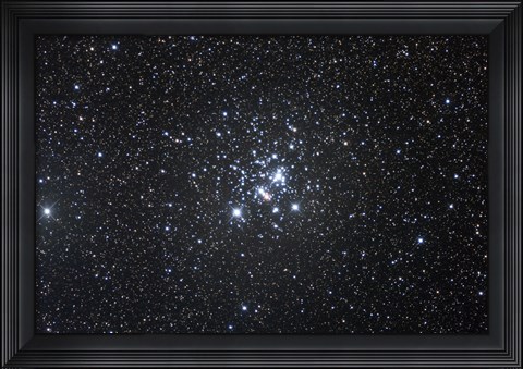Framed Jewel Box, Open Cluster in Crux Print